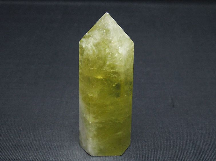 シトリン水晶 六角柱 [t61-14513] 1枚目