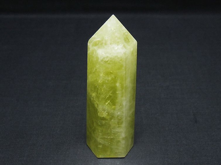 シトリン水晶 六角柱 [t61-14519] 1枚目