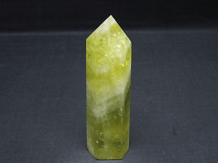 シトリン水晶 六角柱[T61-14580] 1枚目