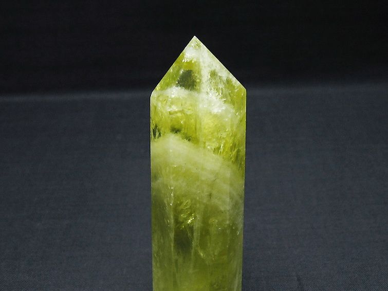 シトリン水晶 六角柱[T61-14580] 3枚目