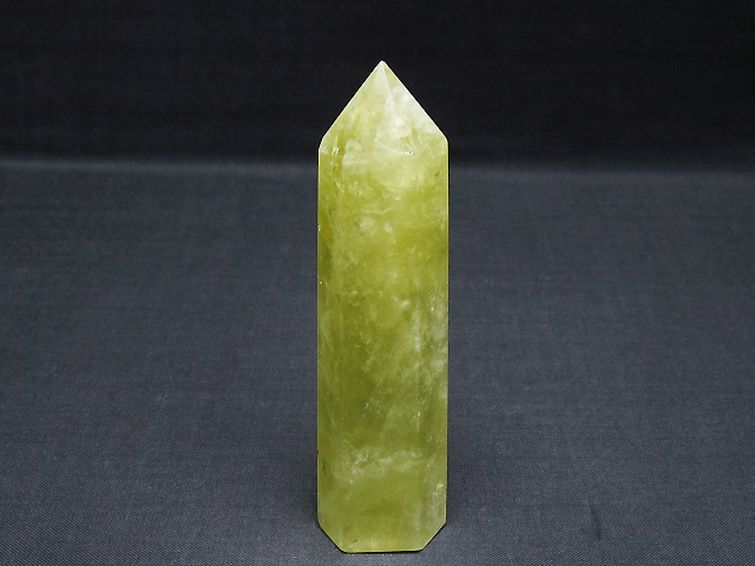 シトリン水晶 六角柱[T61-14584] 1枚目