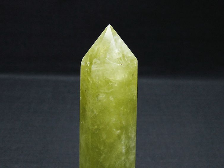 シトリン水晶 六角柱[T61-14584] 2枚目