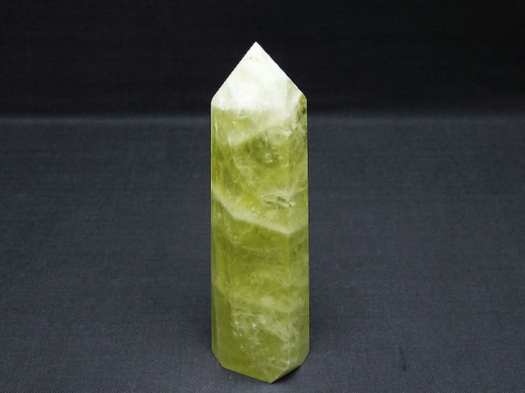 シトリン水晶 六角柱[T61-14589] 1枚目