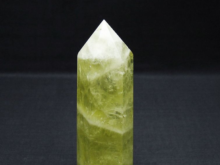 シトリン水晶 六角柱[T61-14589] 2枚目