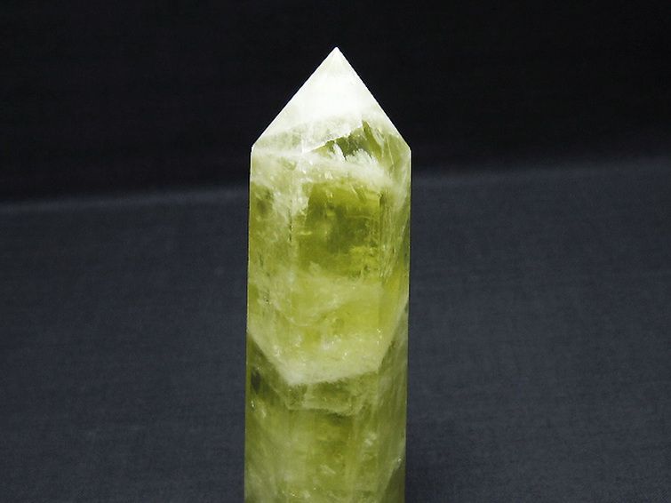 シトリン水晶 六角柱[T61-14589] 3枚目