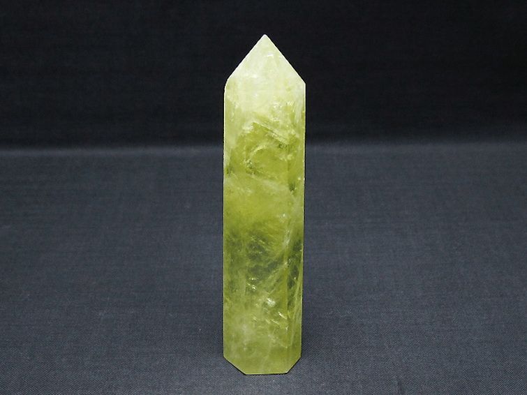 シトリン水晶 六角柱 [t61-14599] 1枚目