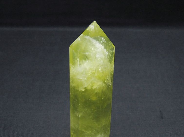 シトリン水晶 六角柱[T61-14613] 3枚目