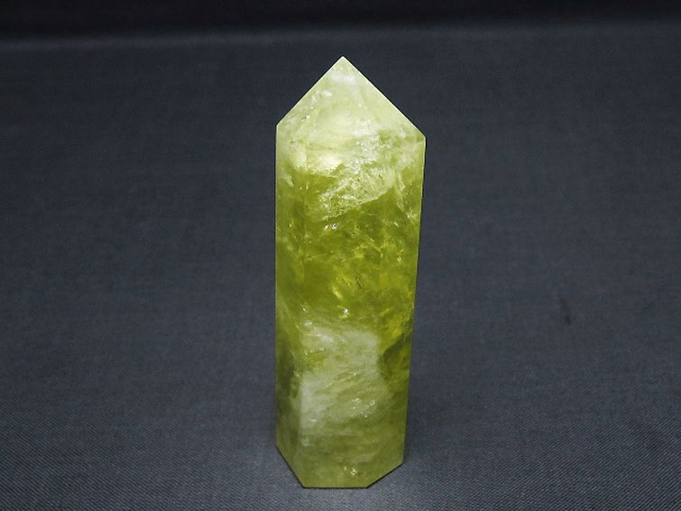 シトリン水晶 六角柱[T61-14617] 1枚目
