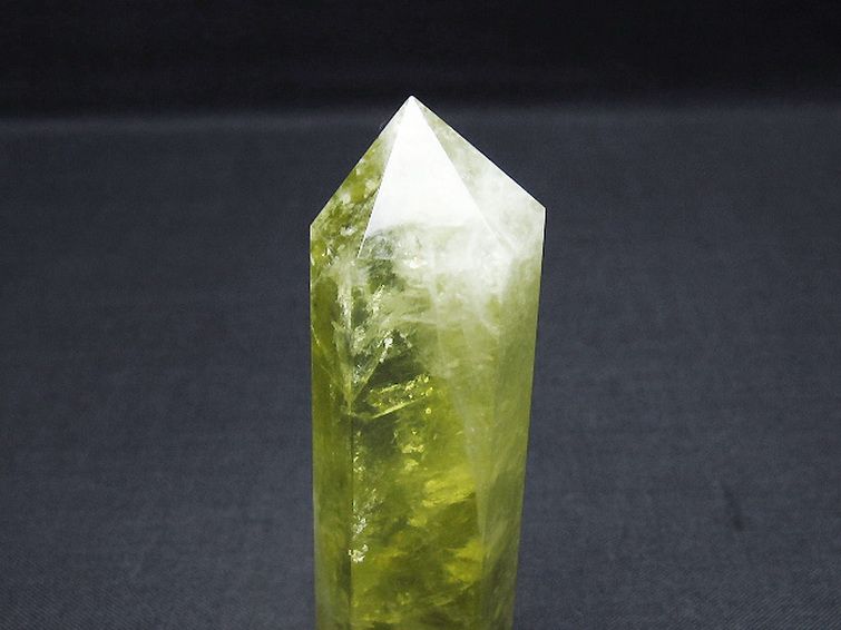 シトリン水晶 六角柱[T61-14617] 3枚目