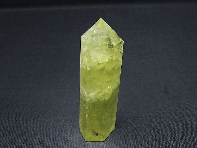 シトリン水晶 六角柱[T61-14621] 1枚目