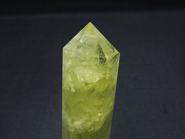 シトリン水晶 六角柱[T61-14621] 2枚目