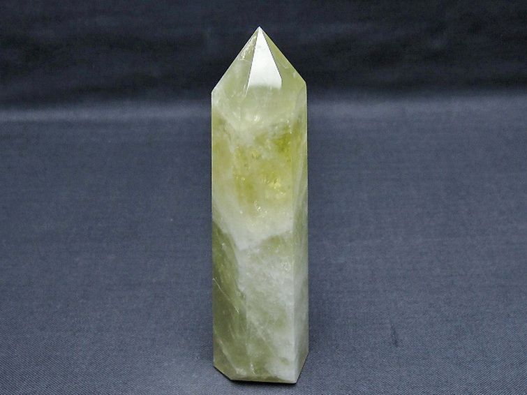 シトリン水晶 六角柱 [t61-14736] 1枚目