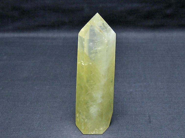 シトリン水晶 六角柱 [t61-14766] 1枚目