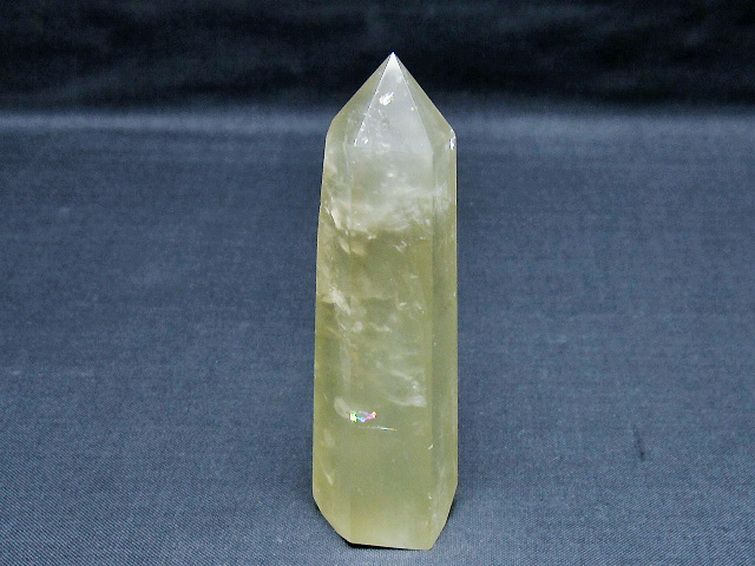 シトリン水晶 六角柱 [t61-14867] 1枚目