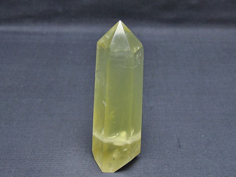 シトリン水晶 六角柱 [t61-14892] 1枚目