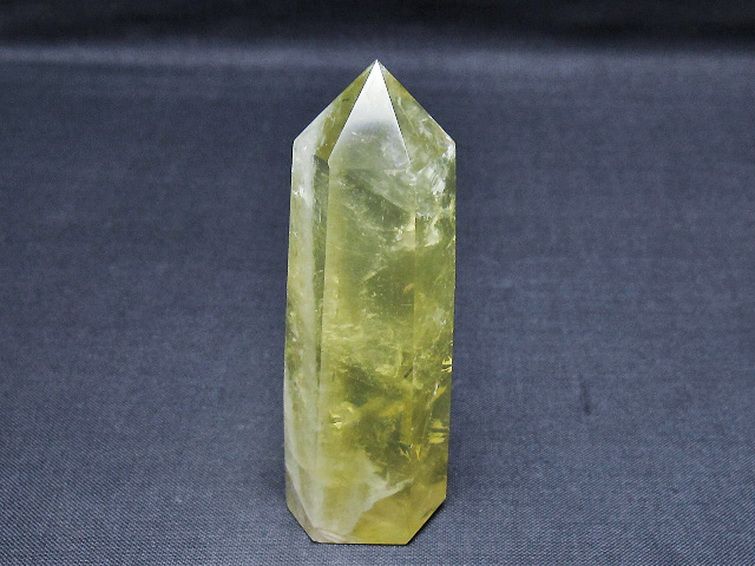 シトリン水晶 六角柱 [t61-14899] 1枚目