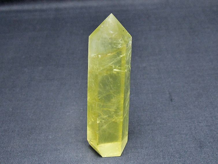 シトリン水晶 六角柱 [t61-14931] 1枚目