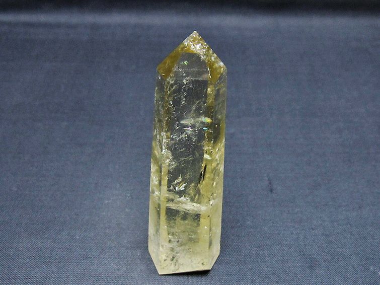 シトリン水晶 六角柱 [t61-14938] 1枚目