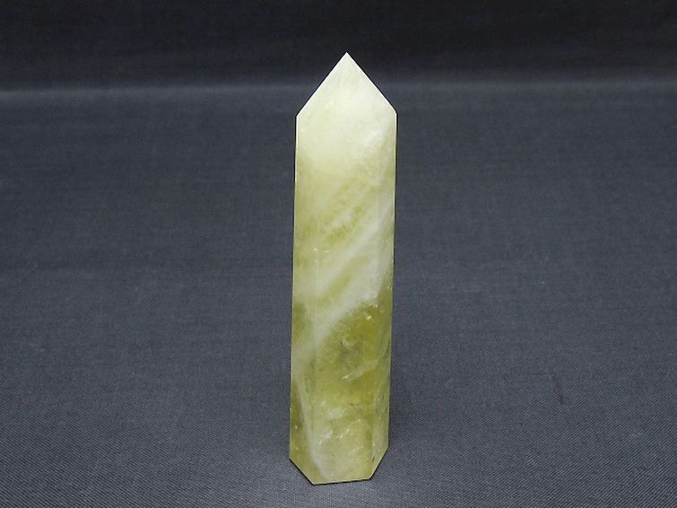 シトリン水晶 六角柱 [t61-14995] 1枚目