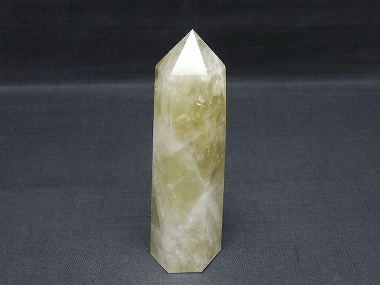 シトリン水晶 六角柱 [t61-15030] 1枚目