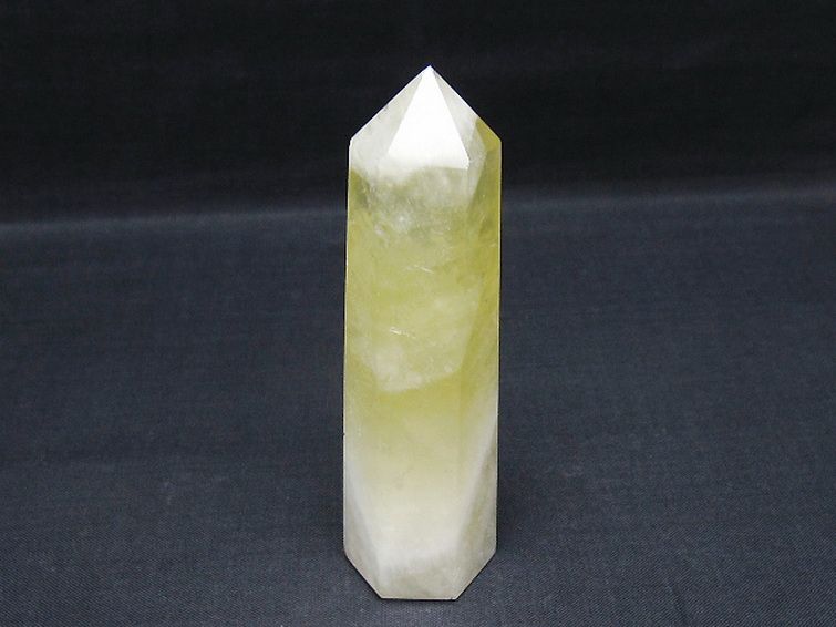シトリン水晶 六角柱 [t61-15035] 1枚目