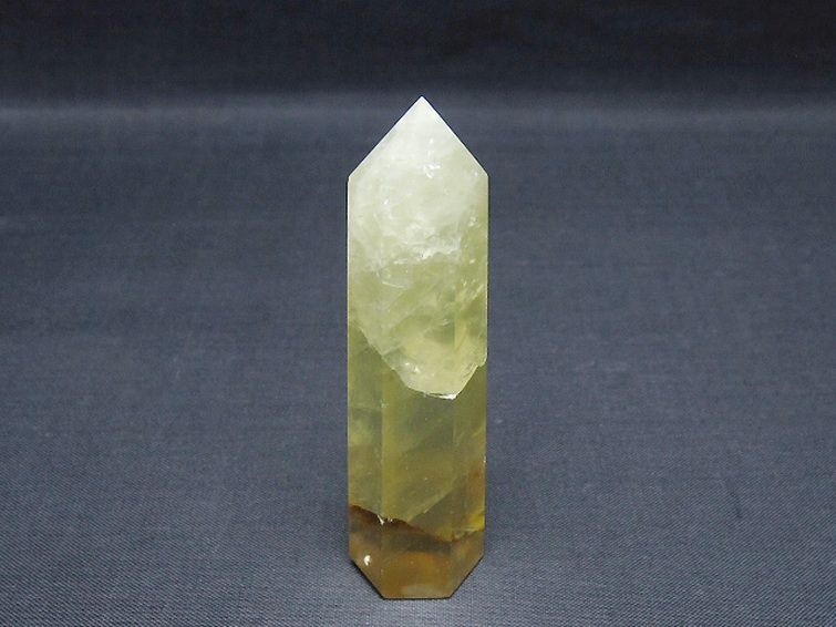シトリン水晶 六角柱 [t61-15115] 1枚目