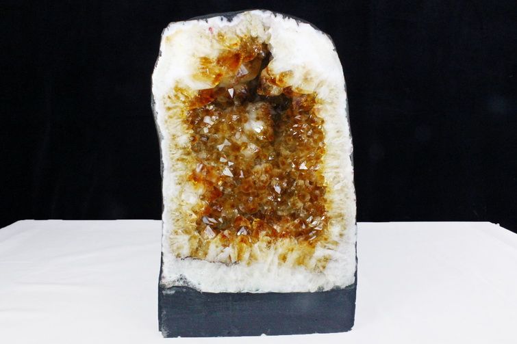 21.2Kg ブラジル産 シトリンドーム同梱不可[t611-10398]