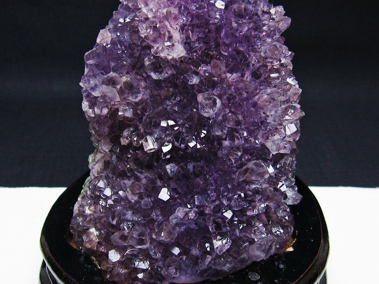 1.2Kg ウルグアイ産 フラワーアメジストクラスター [t614-9297] 2枚目