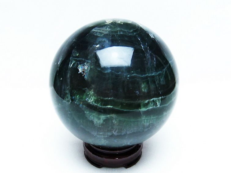 2.2Kg フローライト 丸玉 110mm [T616-3651] 3枚目