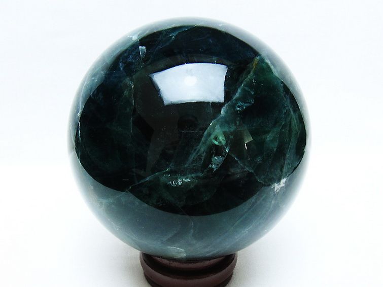 2.8Kg フローライト 丸玉 120mm [t616-5142] 3枚目