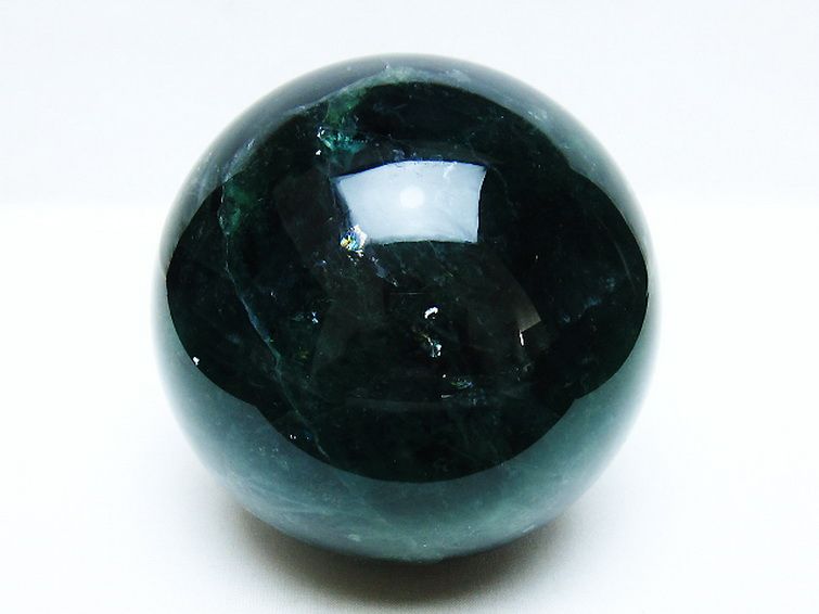 2.2Kg フローライト 丸玉 113mm [t616-5152] 1枚目