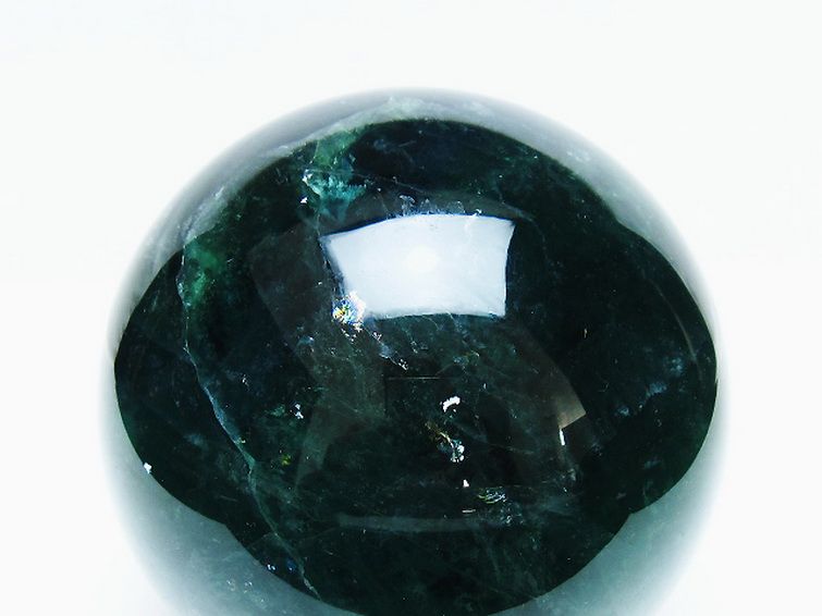 2.2Kg フローライト 丸玉 113mm [t616-5152] 2枚目