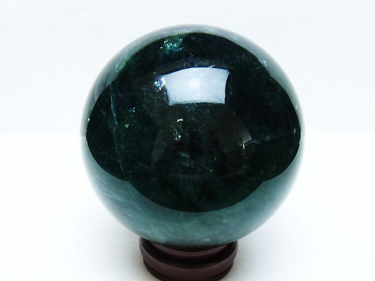 2.2Kg フローライト 丸玉 113mm [t616-5152] 3枚目