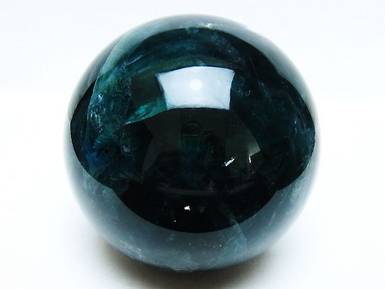 2.2Kg フローライト 丸玉 113mm [t616-5154] 1枚目