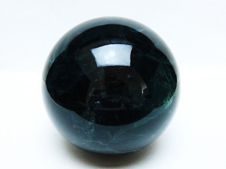 1.9Kg フローライト 丸玉 107mm [t616-5156] 1枚目