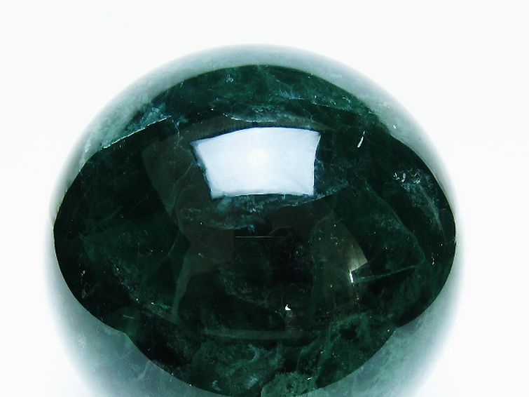 2Kg フローライト 丸玉 110mm [t616-5160] 2枚目