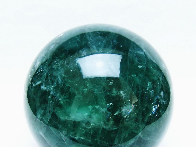 2.6Kg フローライト 丸玉 120mm [t616-5164] 2枚目