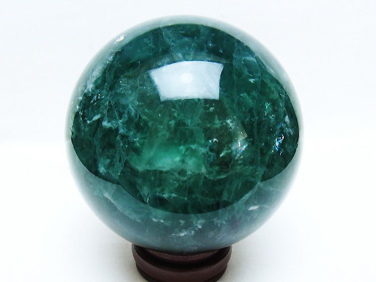 2.6Kg フローライト 丸玉 120mm [t616-5164] 3枚目