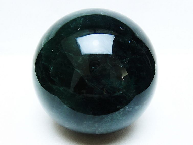 2.8Kg フローライト 丸玉 123mm [t616-5165] 1枚目