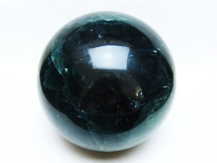 5.1Kg フローライト 丸玉 150mm [t616-5178] 1枚目