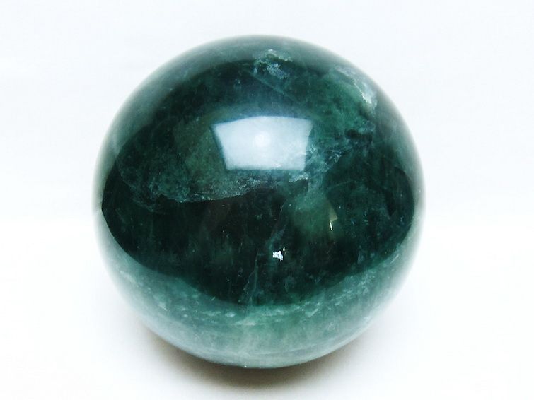 5.4Kg フローライト 丸玉 150mm [t616-5179] 1枚目