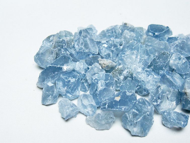 セレスタイト 天青石 原石 [t617-3246] 2枚目