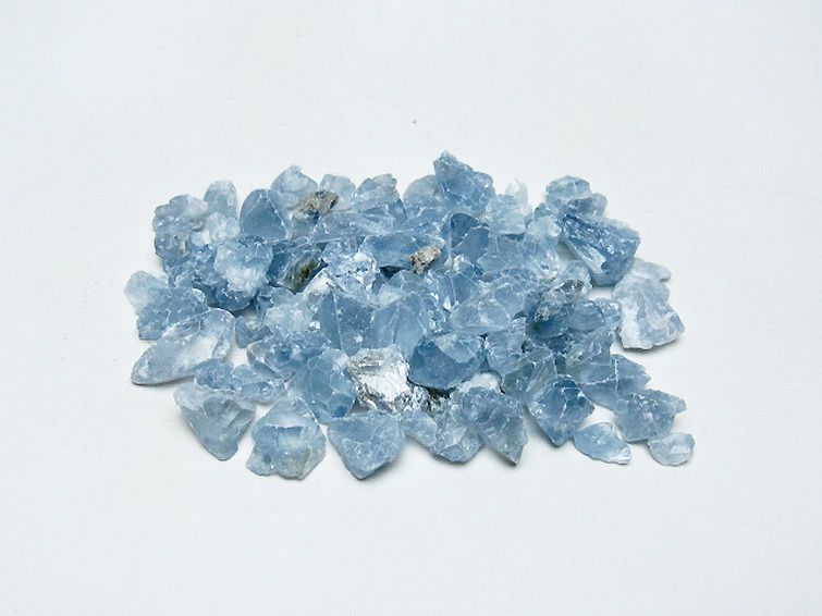 セレスタイト 天青石 原石 [t617-3274] 1枚目