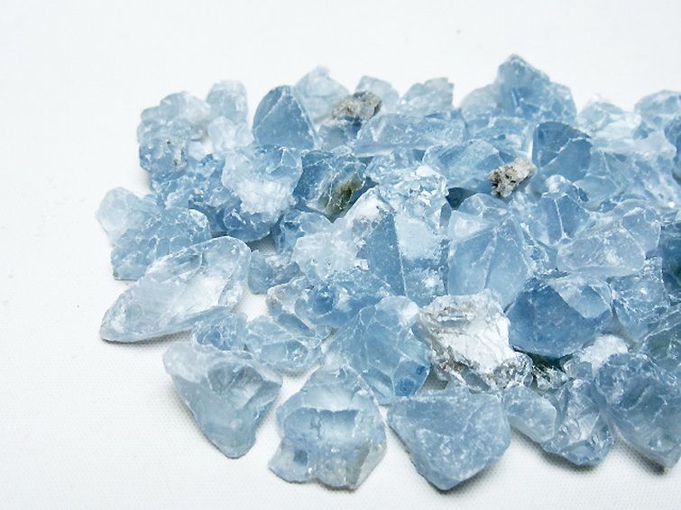 セレスタイト 天青石 原石 [t617-3274] 2枚目