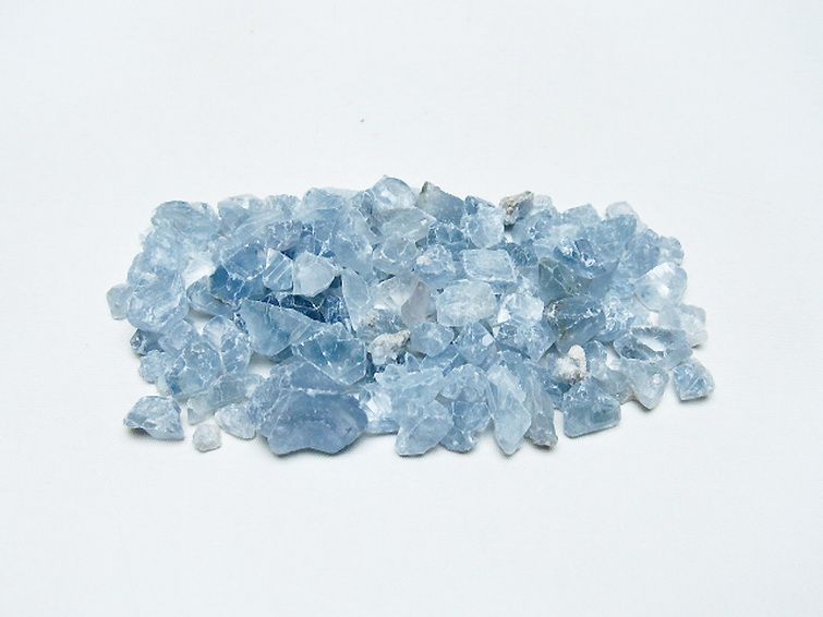 セレスタイト 天青石 原石 [t617-3298] 1枚目