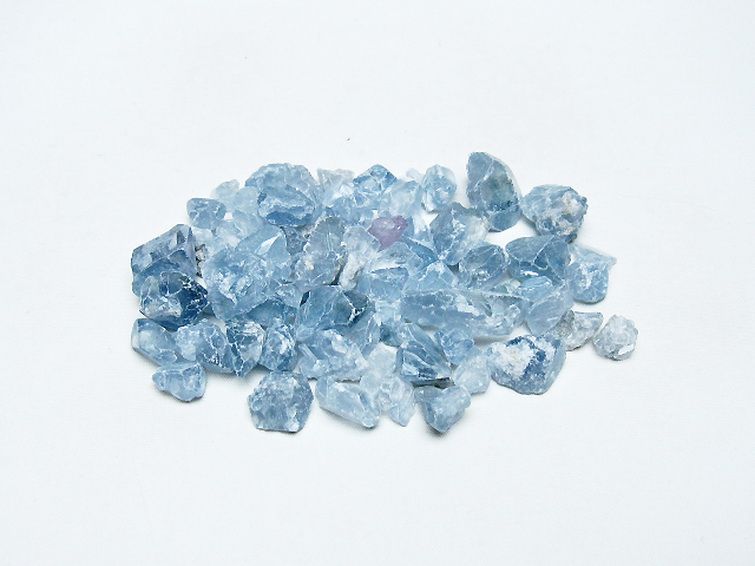 セレスタイト 天青石 原石 [t617-3327] 1枚目