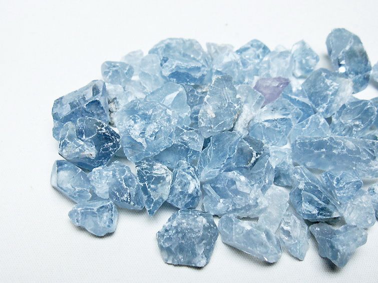 セレスタイト 天青石 原石 [t617-3327] 2枚目