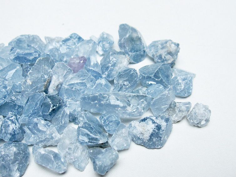 セレスタイト 天青石 原石 [t617-3327] 3枚目