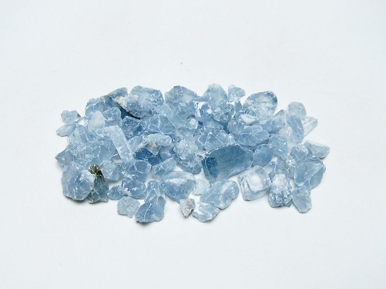 セレスタイト 天青石 原石 [t617-3341] 1枚目