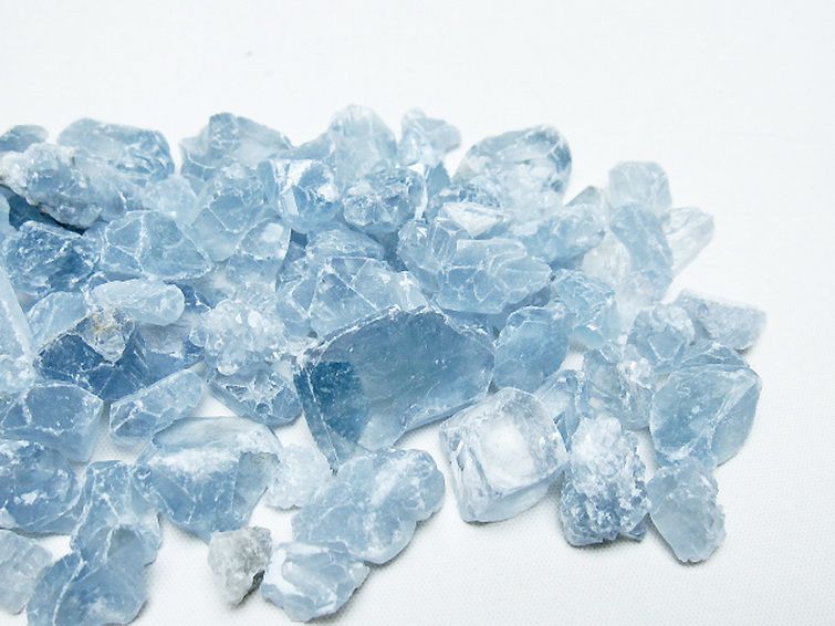 セレスタイト 天青石 原石 [t617-3341] 3枚目